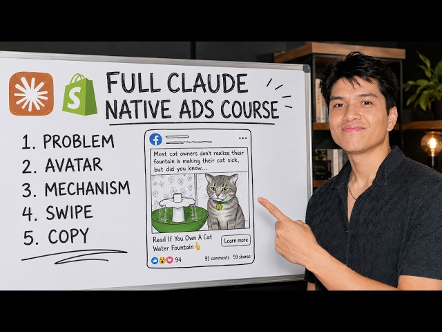 1 HOUR NATIVE IMAGE ADS DROPSHIPPING COURSE: Write & Launch (2026)