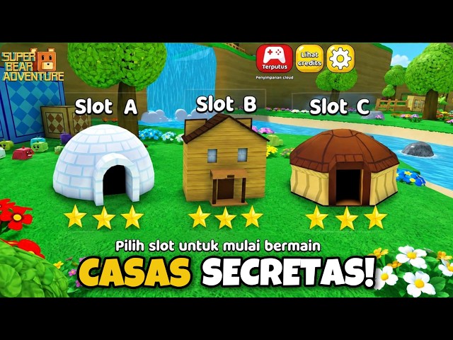 I Found 3 SECRET HOUSES in SUPER BEAR ADVENTURE 😱🔥