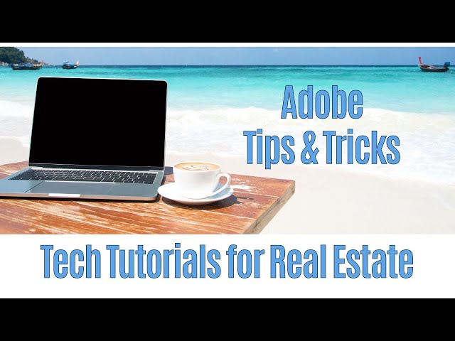 How to Make a Writable PDF Form in Adobe #adobe #techtutorials #realestate
