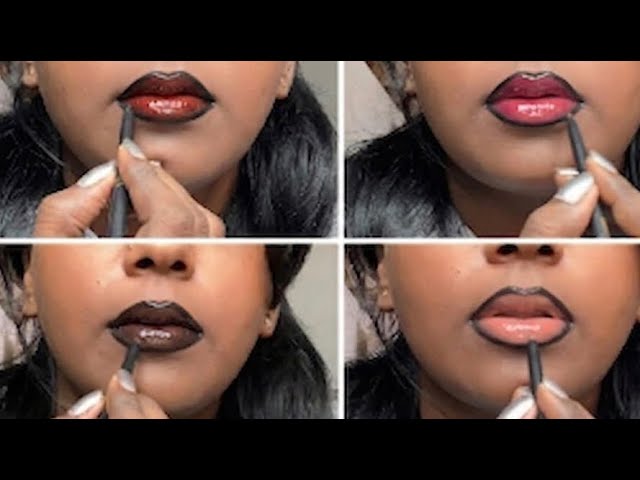 5 - minutes | 4 beautiful PARTY 🎉 shade lipstick  tutorial #lipsticktutorial 