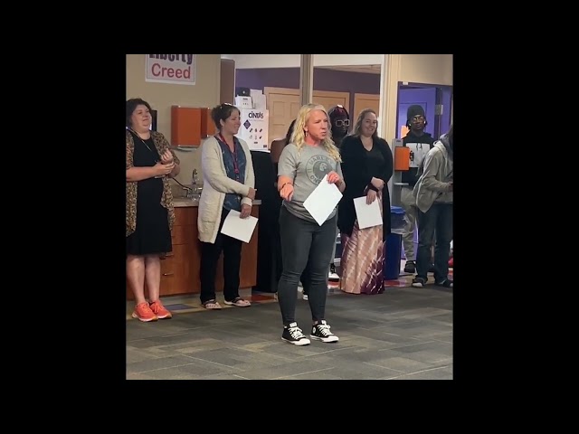 August 2023 Student of the Month Assembly