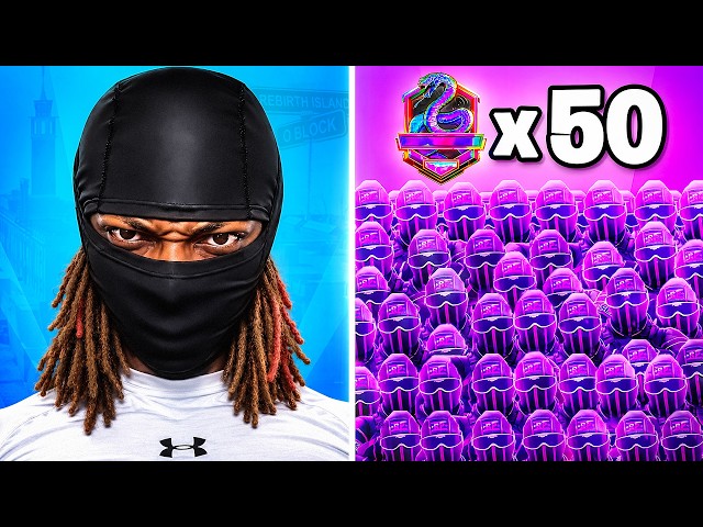 Can 50 IRIDESCENT Players Beat YN CUDDY?