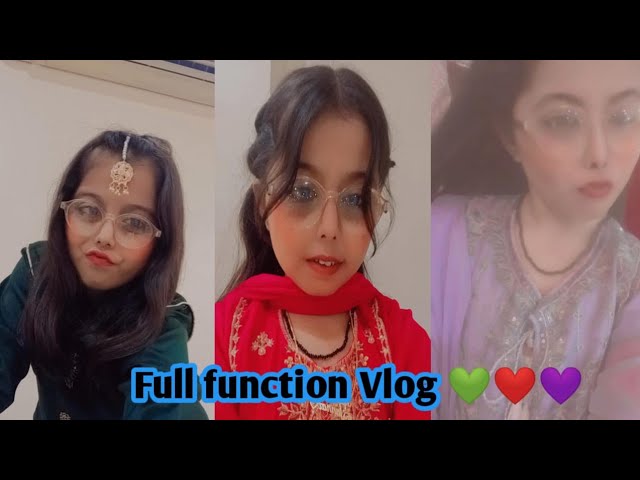 Full function vlog ♥️||yeh dress Shopping ki thi 🛍️||Jannatvlog 13 