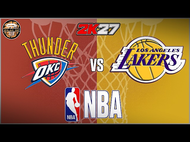 Lakers vs Thunder | Shai vs Luka | NBA Off Season | NBA 2K27 Simulation