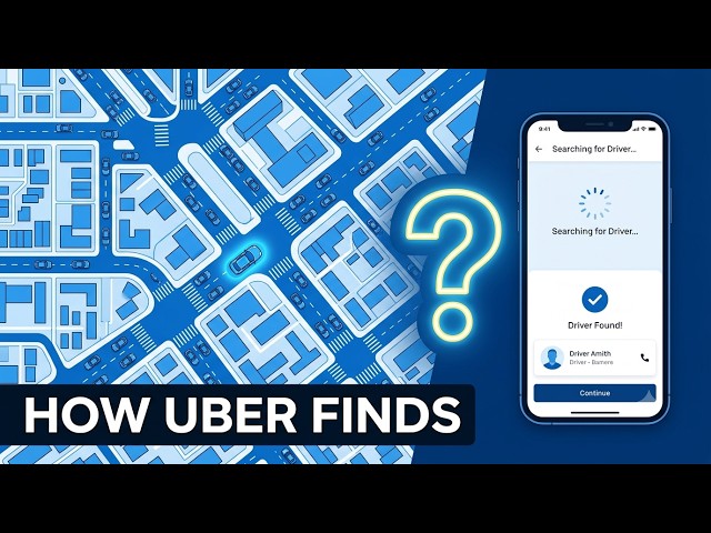 How Ride Booking Apps Find Your Driver in Seconds | System Design Explained