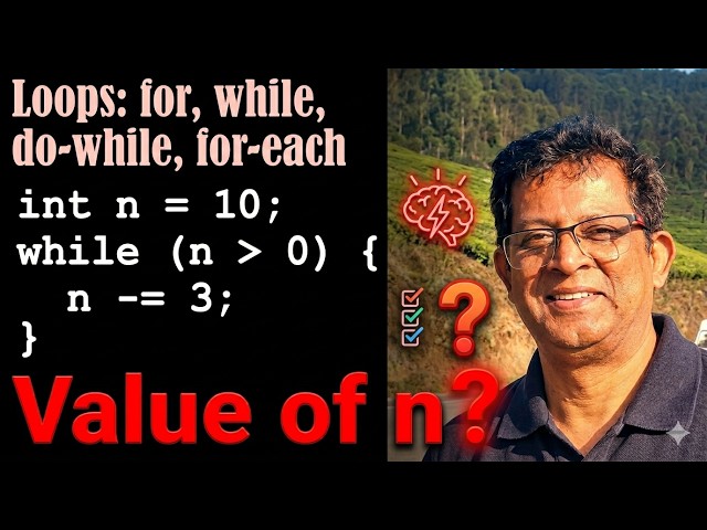 Java OCP 21 (1Z0-830) | Controlling Flow | Loops — for, while, do-while, for-each