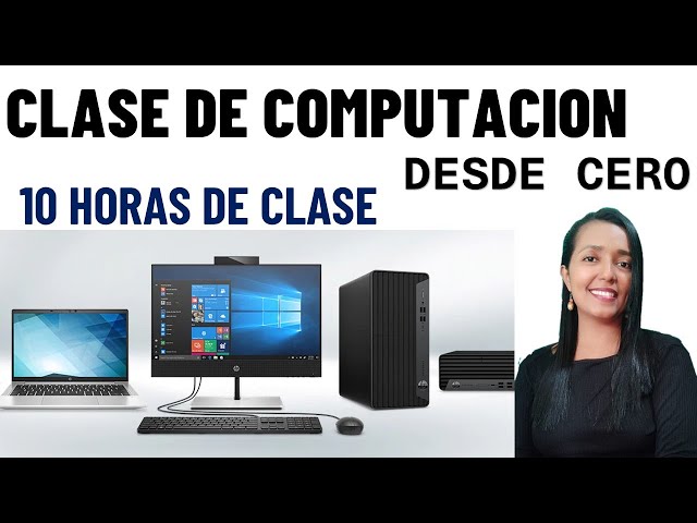 CURSO COMPLETO DE COMPUTACION✅ DESDE CERO 10 HORAS DE CLASE GRATIS, IDEAL PARA ADULTOS MAYORES.