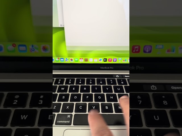 How to quickly preview files on Macbook - NO double clicks !! #macbooktips #shortsfeed