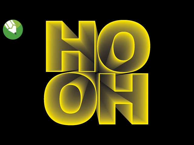 💥Coreldraw 3D Design - Use Bland Tool For Text Design ideas