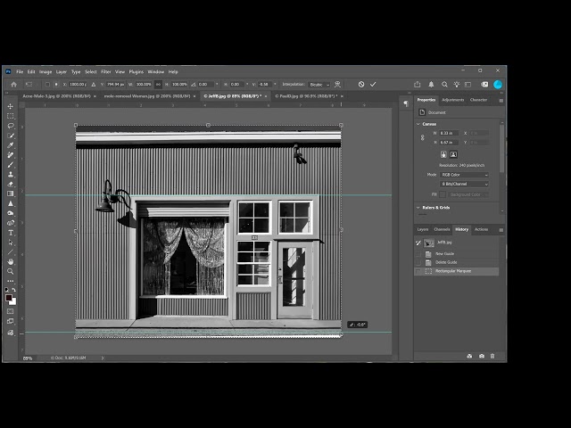 Photoshop Techniques- easily remove blemishes, moles