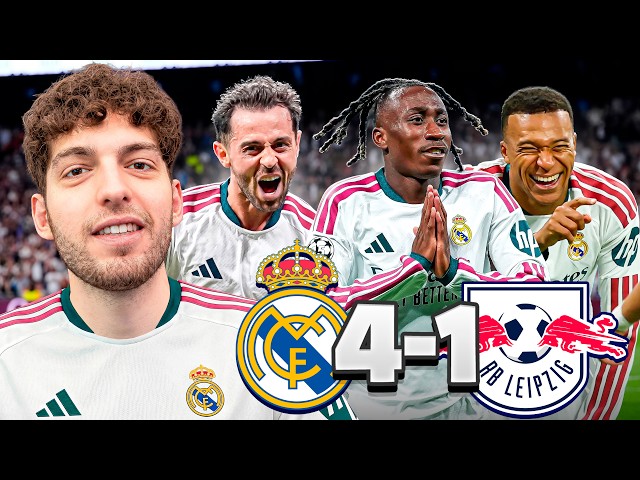 DAVOO XENEIZE REACCIONA AL REAL MADRID 4 LEIPZIG 1 - CHAMPIONS LEAGUE 2026/27