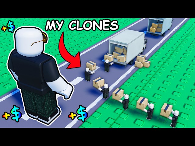 Spawning CLONES to WORK FOR ME in Roblox...