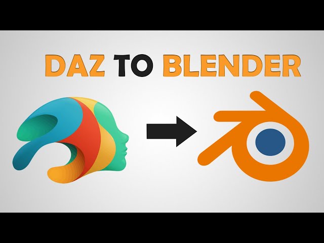 DAZ 3D to BLENDER 4.5 Addon (Tutorial)