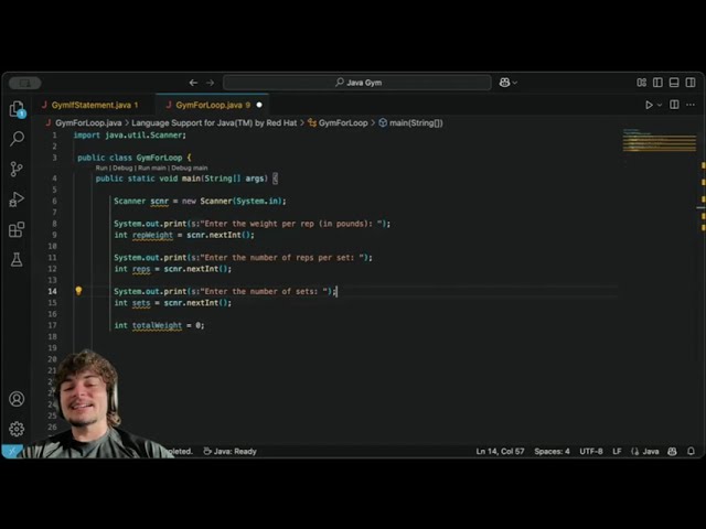 For Loops In Java For Gym