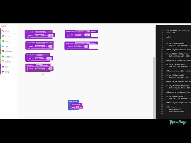 Coding Butter Bot Controller - Buttons and Switches ⚡