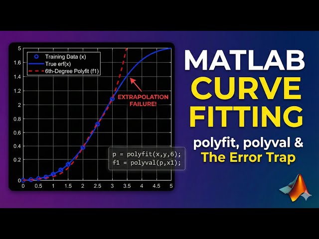 How to Use Polyfit and Polyval in MATLAB: Curve Fitting Tutorial