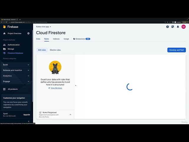 14 21 Adding a Remote Database  Firestore Setup