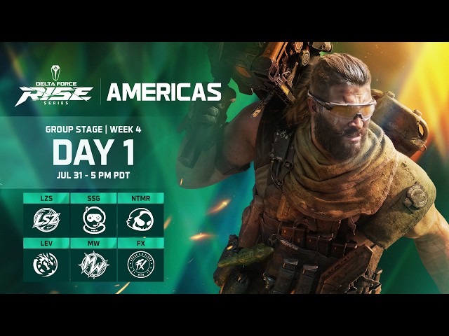 Delta Force Rise Series | AM | 2026 S1 | Group Stage Week 4 Day 1