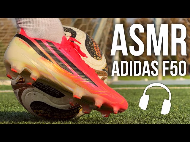 ASMR Training Session In adidas F50 Hyperfast For Soccer / Football
