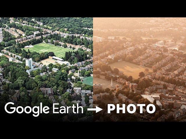 Create Realistic Aerial Shots from Google Maps with AI