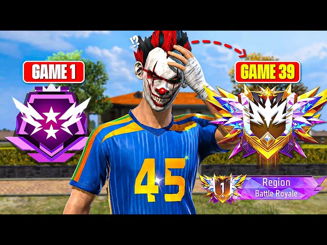 Can I reach BR Grandmaster under 40 Match 🤔? - KS Gamers 07