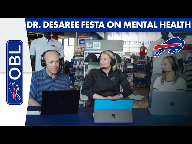 Dr. Desaree Festa: The Importance Of Addressing Mental Health In The NFL | One Bills Live