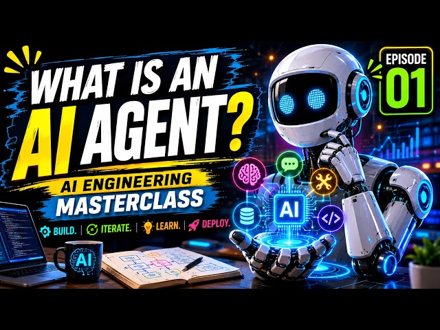 What is an AI Agent? Complete Beginner's Guide | AI Engineering Masterclass EP01