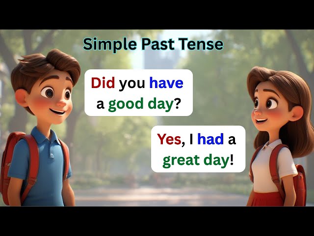 English Conversation Practice | Simple Past Tense | Language Learning #englishspeakingpractice 