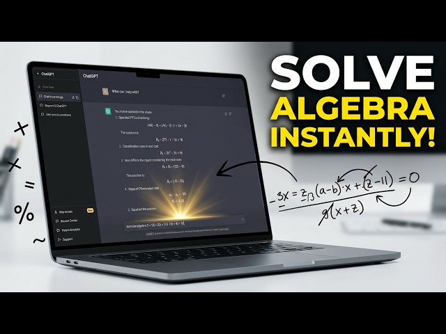 How to solve math problems with ChatGPT