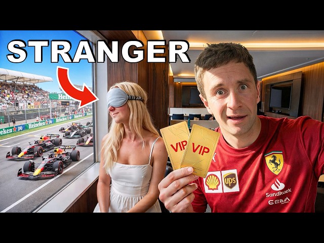 I Surprised a Stranger with a VIP F1 Upgrade!