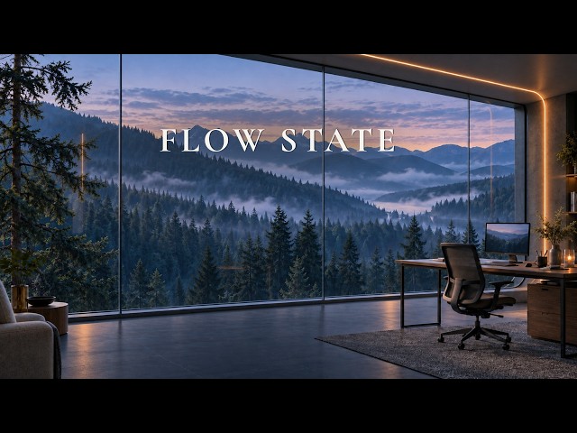 Deep Work Music September 2026 | 2 Hours of Ambient Focus with a Forest Dawn View