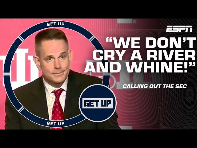 Curt Cignetti throws SHADE at the SEC at Big Ten Media Day 👀 | Get Up