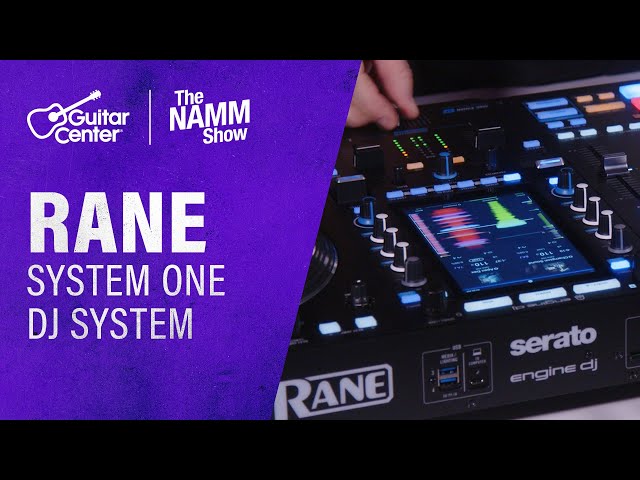 RANE System One Standalone Motorized DJ System | NAMM 2026