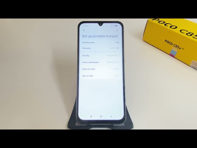 How to Change AP Band on POCO C85X 5G | Hotspot AP Band Settings