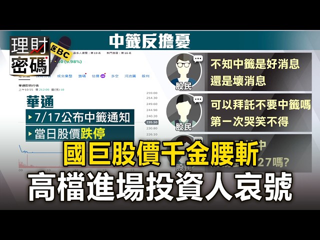 Yageo Stock Plummets: Investors in Despair After Buying at the Peak [Financial Code]