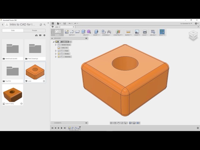 Introduction to Fusion 360 Sharing and Collaboration