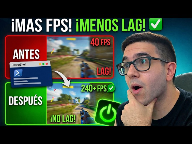 💻 This POWERSHELL script changes EVERYTHING (more FPS + less LAG) ✅