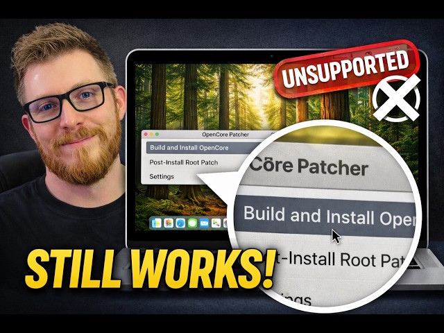 OpenCore Legacy Patcher: Install MacOS on Unsupported Macs