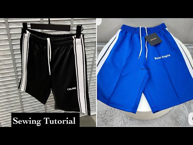The Easiest way to make a Joggers Short| Sewing Tutorial |Boutique Standard #sewingtutorial