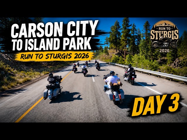 Riding to Sturgis: Carson City NV to Island Park, Idaho! | Harley-Davidson Road Trip