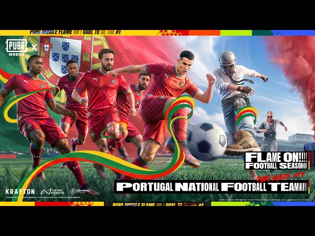 PUBG MOBILE | Flame On! Portugal Is Here 🇵🇹⚽