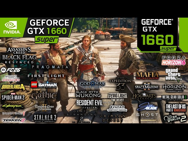 GTX 1660 Super Benchmark in 39 Games (2026) – Budget Beast?
