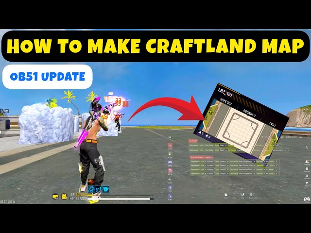 "HOW TO MAKE CRAFTLAND MAP FULL TUTORIAL FOR BEGINNERS" | #LB2GAMER