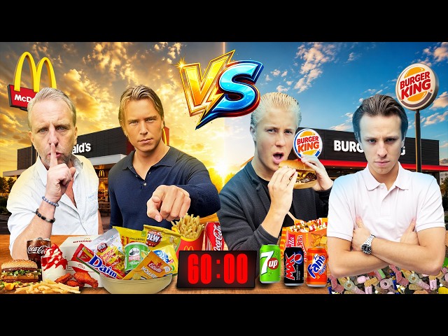 KALORI CHALLENGE! SMÖR & NOAH VS LURZ & ALFONS