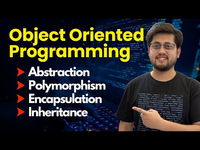 Java OOPs Concepts in One Shot | Encapsulation, Inheritance, Polymorphism & Abstraction