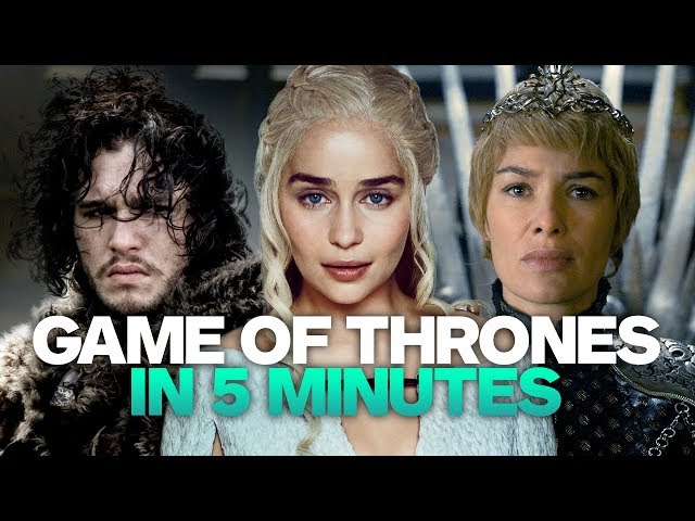 Game of Thrones Recap in 5 Minutes