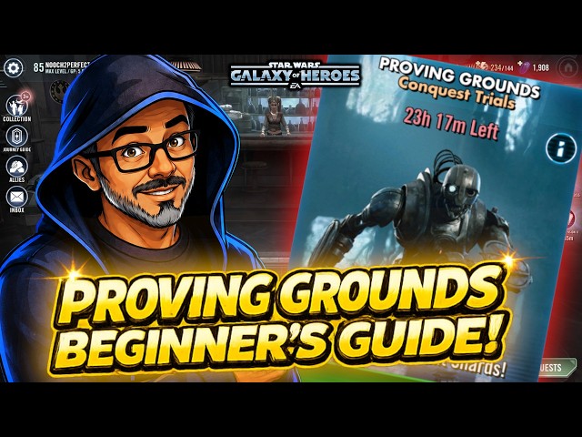 Beginner's Guide to Proving Grounds!!!  Star Wars: Galaxy of Heroes
