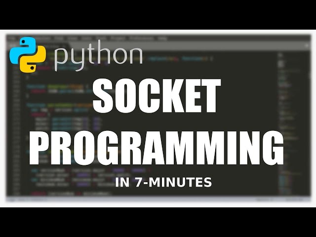 Socket Programming | Python3 | In 7 minutes