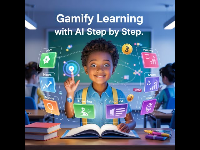 How to Gamify Learning with AI Tools Step by Step Tutorial for Teachers & Creators!