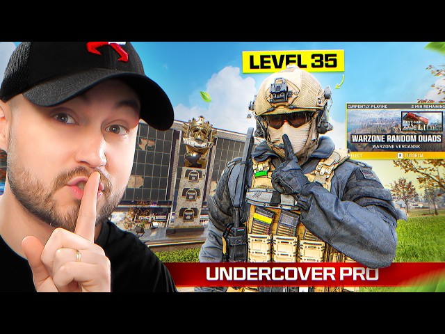 Pretending to be a NOOB in Warzone!